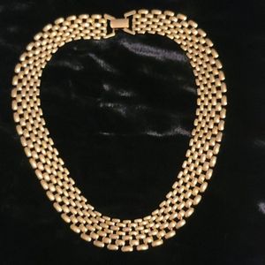 Gold plated necklace